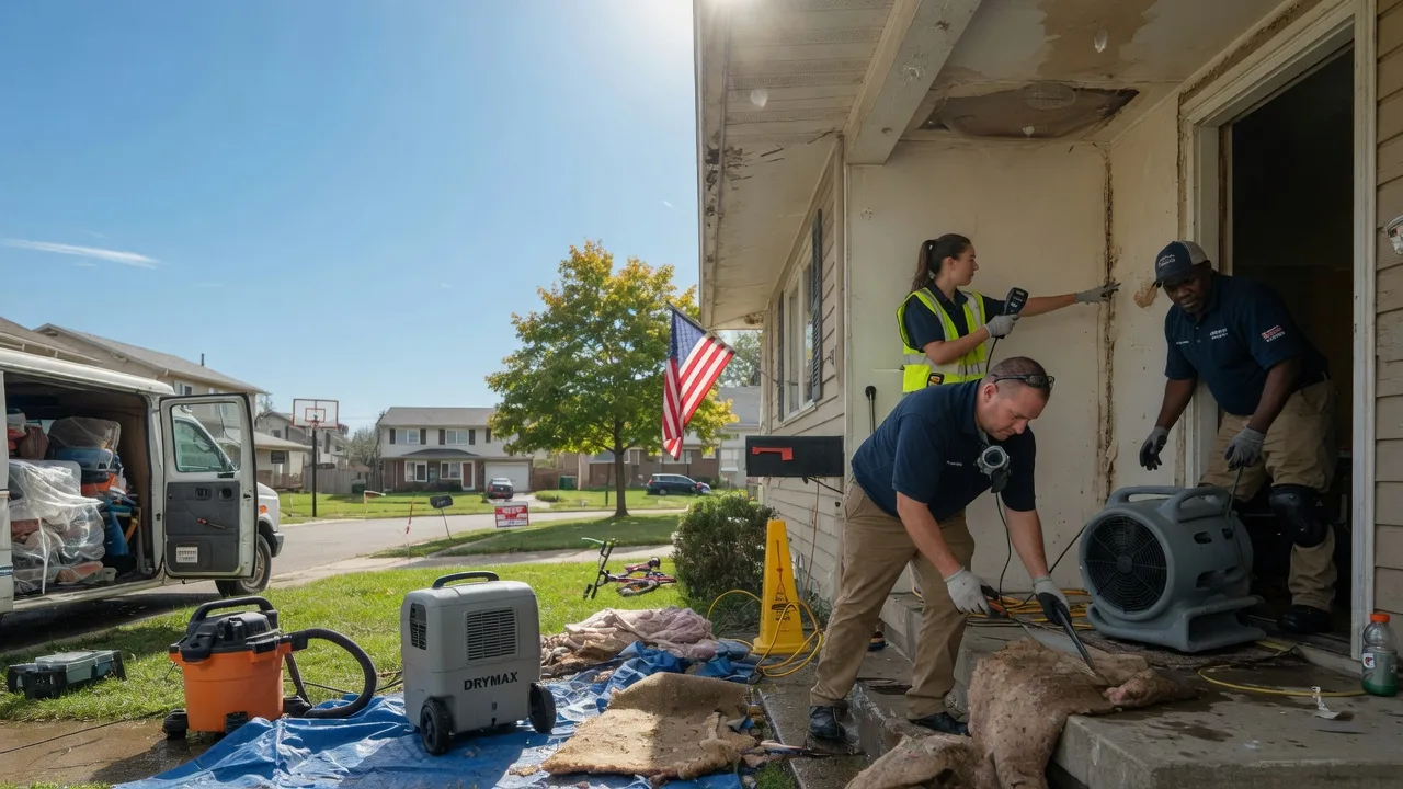 Water Damage Restoration in Maryland near me